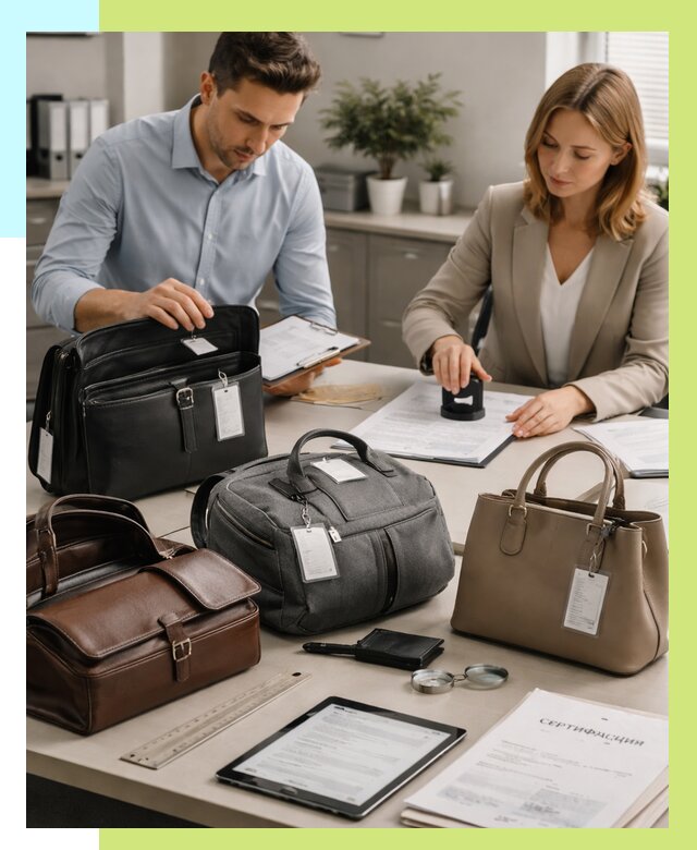 Сертификация сумок в Сарапуле от 7743 руб. | Алешин-Срл