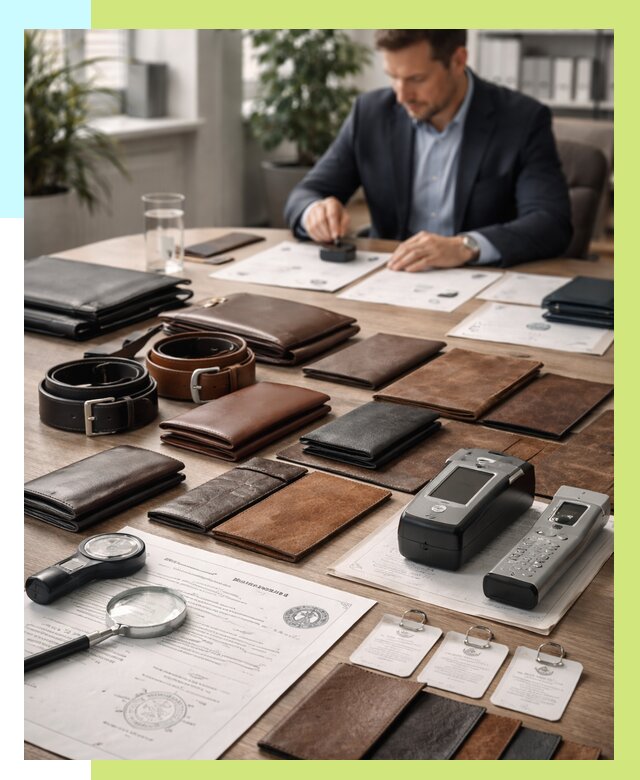 Сертификация кожаных изделий в Сарапуле от 12389 р. | Алешин-Срл