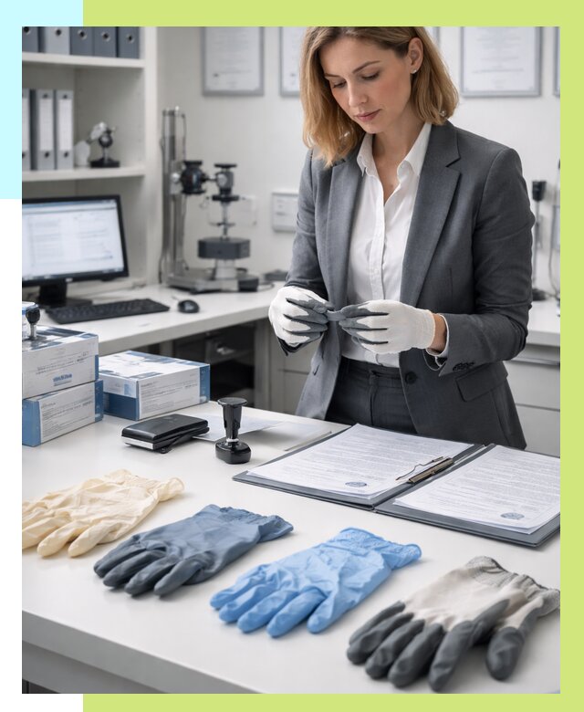 Сертификация перчаток в Сарапуле от 8775 р. | Алешин-Срл