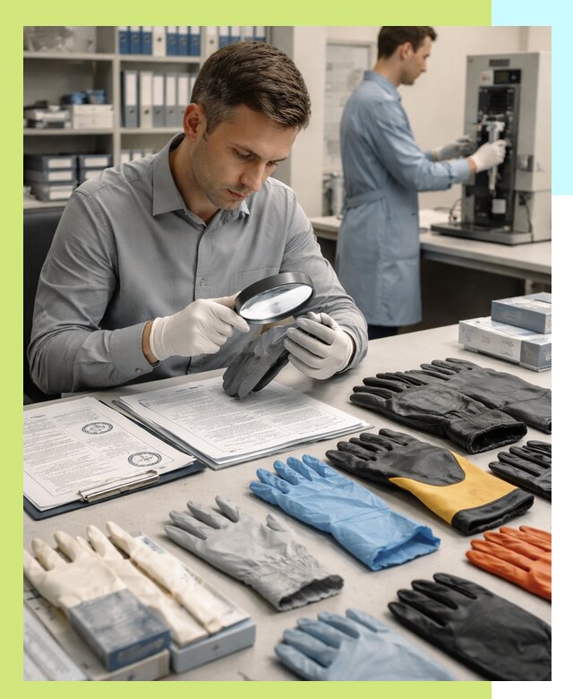 Сертификация перчаток и средств защиты продукции в Сарапуле