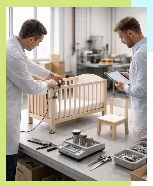 Сертификация детской мебели и проверка безопасности в Сарапуле