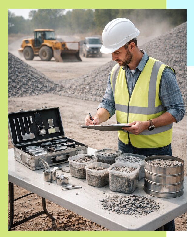 Сертификация щебня в Сарапуле по ГОСТу и техническим требованиям