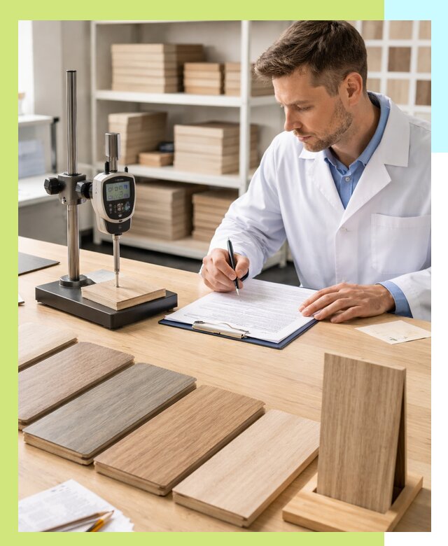 Сертификация ламината с испытаниями и оформлением документов в Сарапуле