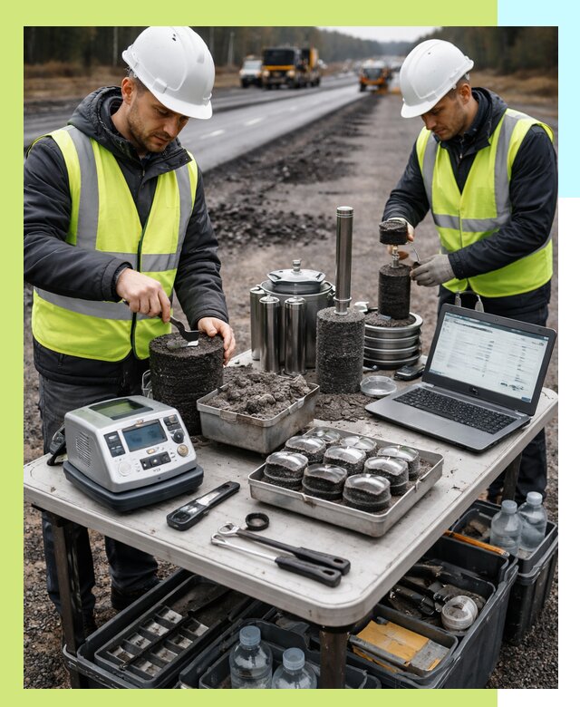 Сертификация асфальта: испытания и подтверждение в Сарапуле