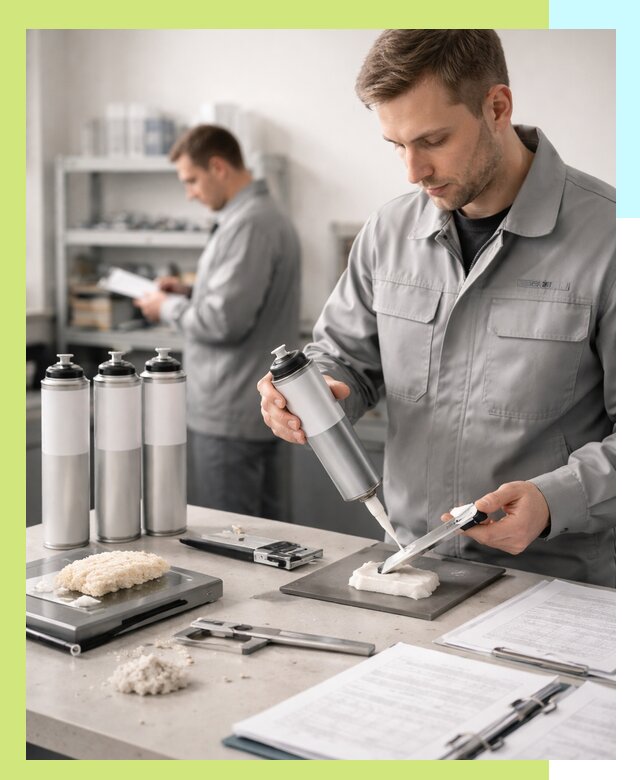 Сертификация монтажной пены и соответствие стандартам в Сарапуле