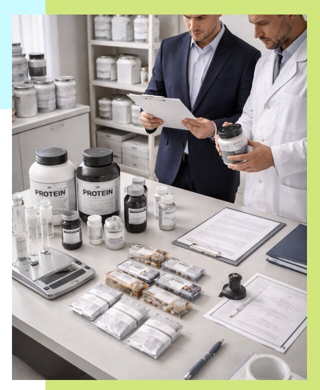 Сертификация спортивного питания в Сарапуле от 15486 р., Алешин-Срл