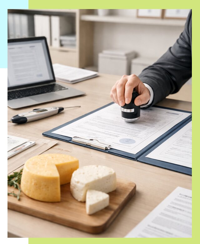 Сертификация сыров в Сарапуле от 15486 р | Сертификат на сыр Алешин-Срл