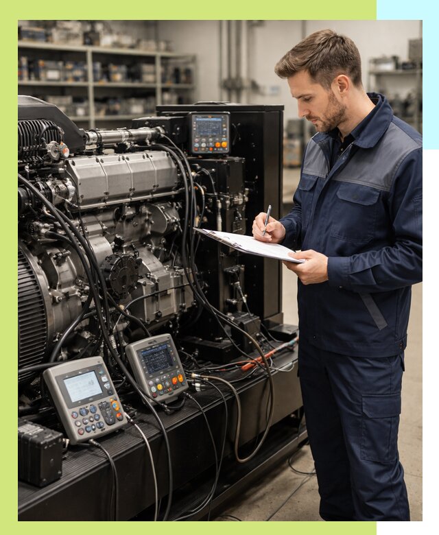 Сертификация дизельных генераторов и их оборудования в Сарапуле