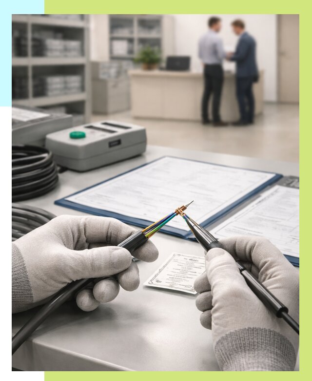 Сертификация провода в Сарапуле от 18583 р. в Алешин-Срл