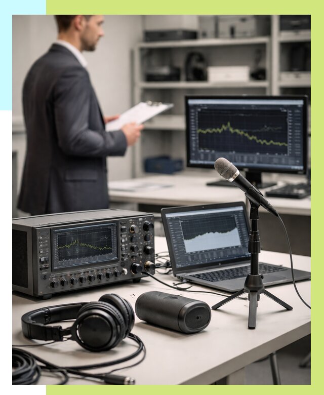 Сертификация аудиотехники в Сарапуле от 15486 р., Алешин-Срл