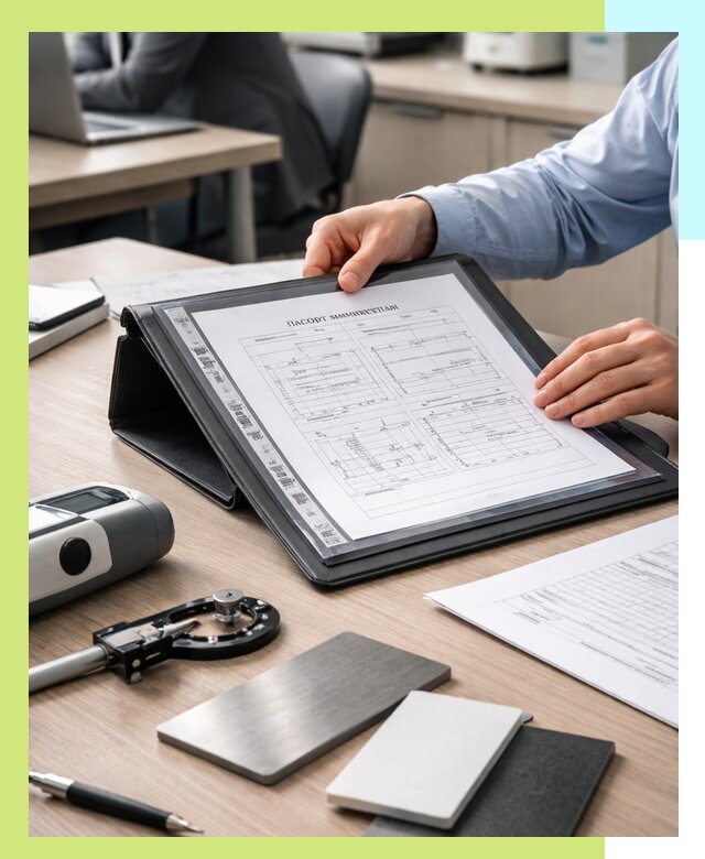 Оформление паспорта материала для продукции в Сарапуле