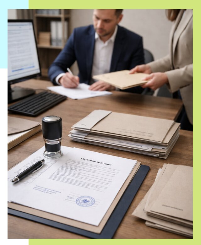 Отказное письмо для таможни в Сарапуле от 3097 р, Алешин-Срл