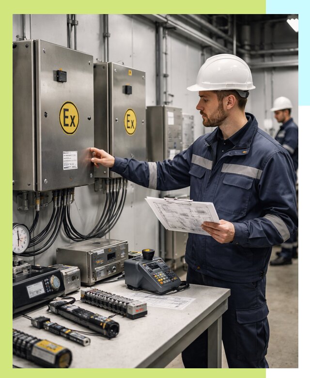 Сертификат взрывозащиты промышленного оборудования в Сарапуле