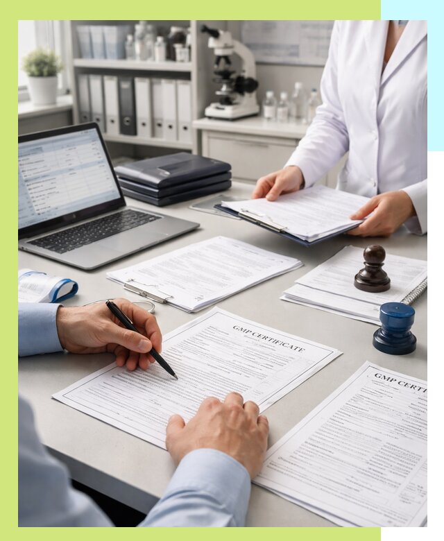 Оформление сертификата GMP в Сарапуле для фармпроизводства