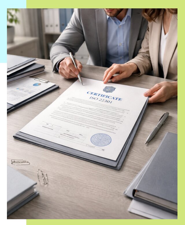 Сертификат ISO 22301 в Сарапуле от 46458 р. | Алешин-Срл срочно