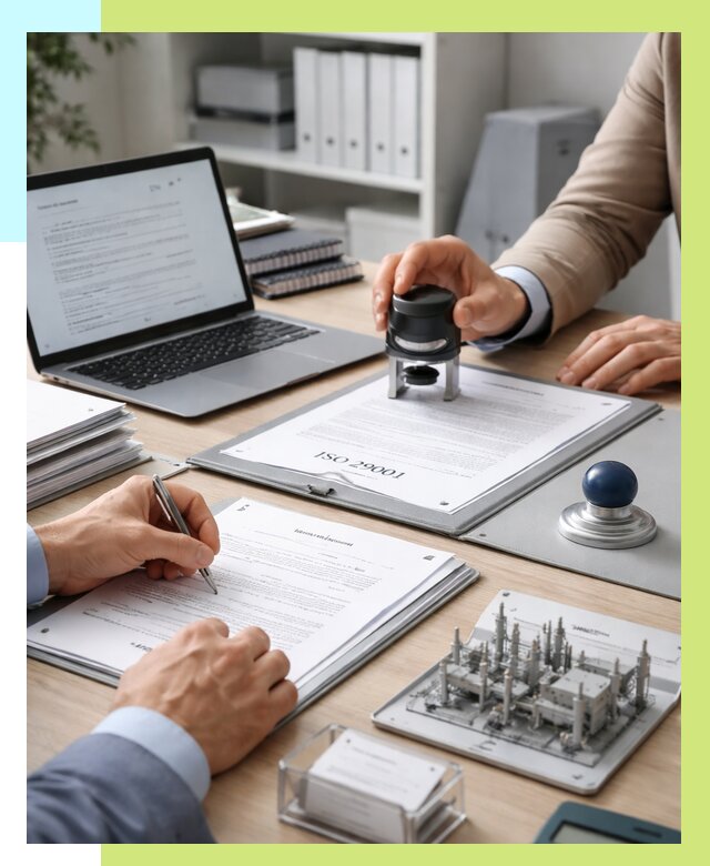 Сертификат ISO 29001 в Сарапуле под ключ от 77430 р. | Алешин-Срл