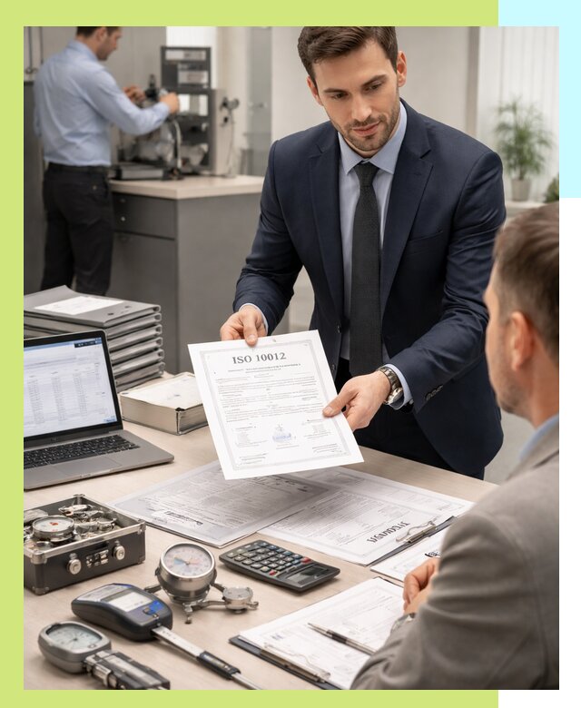 Выдача сертификата ISO 10012 по требованиям метрологии в Сарапуле